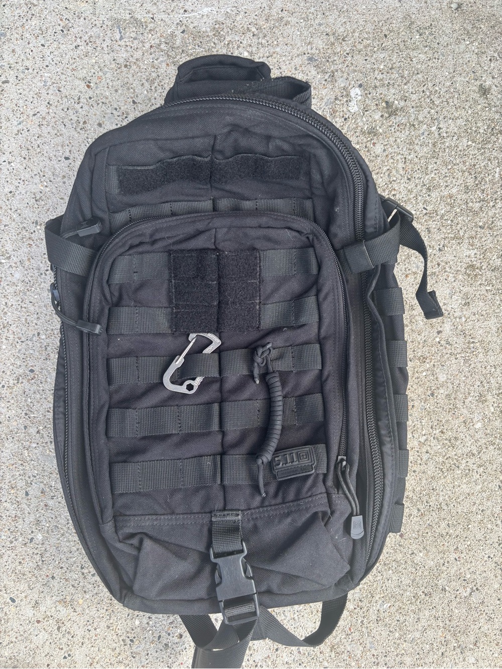 5.11 Tactical MOAB 10 sling bag features durable, water-resistant 1050D nylon